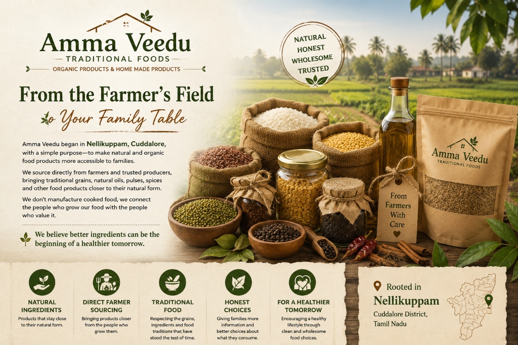 The Story of Amma Veedu - From the Farmer's Field to Your Family Table